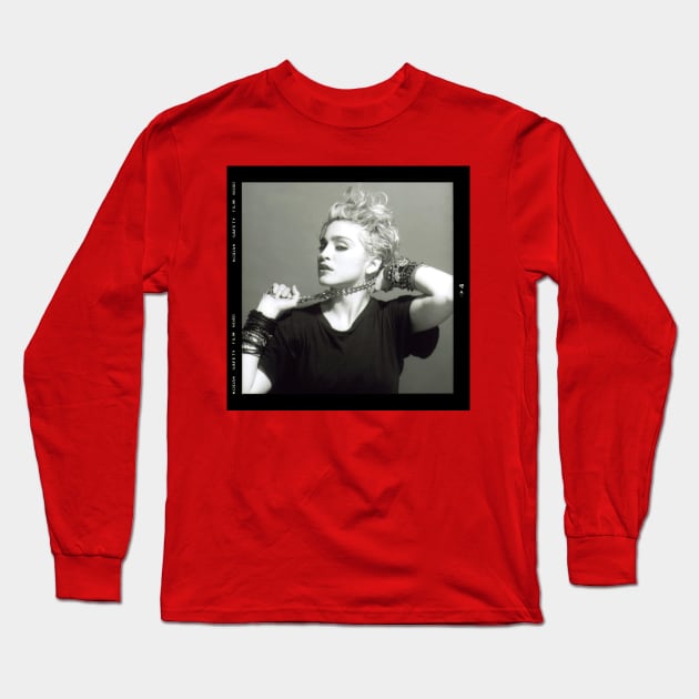 1983 First Album (Back Cover) Long Sleeve T-Shirt by Pop Fan Shop